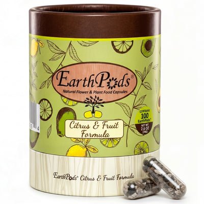 EarthPods® CITRUS & FRUIT Organic Plant Food Spikes (100 Fertilizer Capsules)