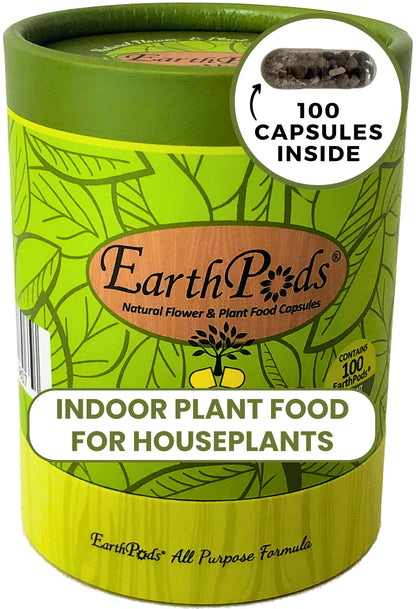 EarthPods organic indoor plant food spikes is the best plant fertilizer to feed all your houseplants